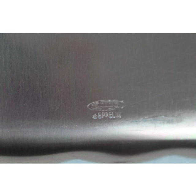 Bauhaus Vintage Tray by Fritz August Breuhaus de Groot for Zeppelin Metallwerke, 1930s For Sale - Image 3 of 7