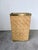 Wood Woven Wicker and Brass Umbrella Stand from Metal Linea Nova, 1960s For Sale - Image 7 of 18