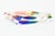 1990's Op Art Rainbow Lucite Angled Bowl Style of Victor Vasarely For Sale - Image 10 of 10