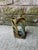 1960s Brutalist Solid Bronze Double Candle Holder For Sale - Image 4 of 16