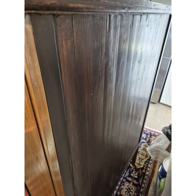 19th-Century Chinese Elmwood Kitchen Cabinet For Sale - Image 9 of 12