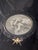 Black Antique 19th Century "Pharaoh's Horses" Lithograph in Openwork Ornate Oval Frame For Sale - Image 8 of 10