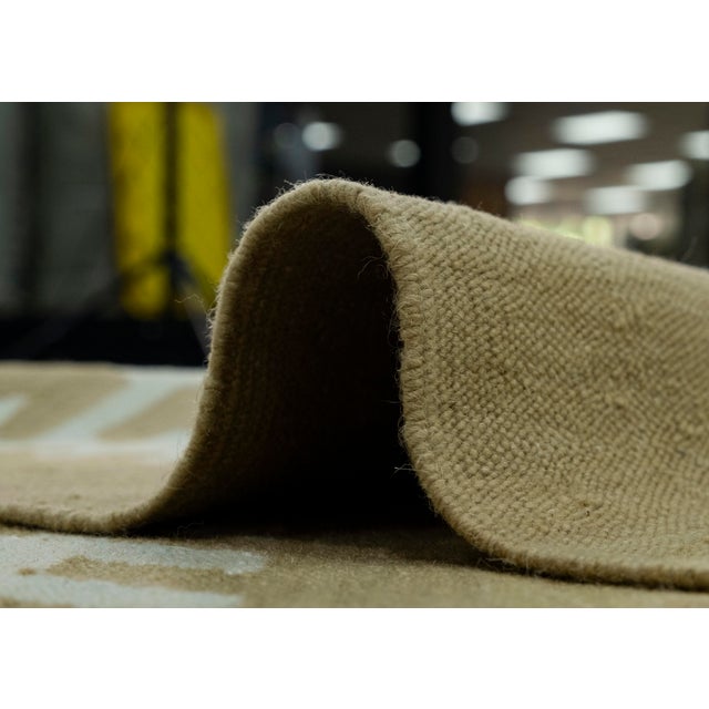 Brown Turkish Kilim Oriental Handmade Flatweave 8'2" x 10'5" #18152 For Sale - Image 8 of 8