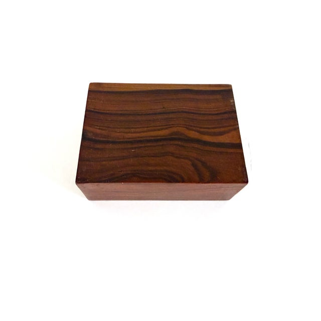 Peruvian Artisan Box With Pre-Columbian Textile Fragment For Sale - Image 12 of 13