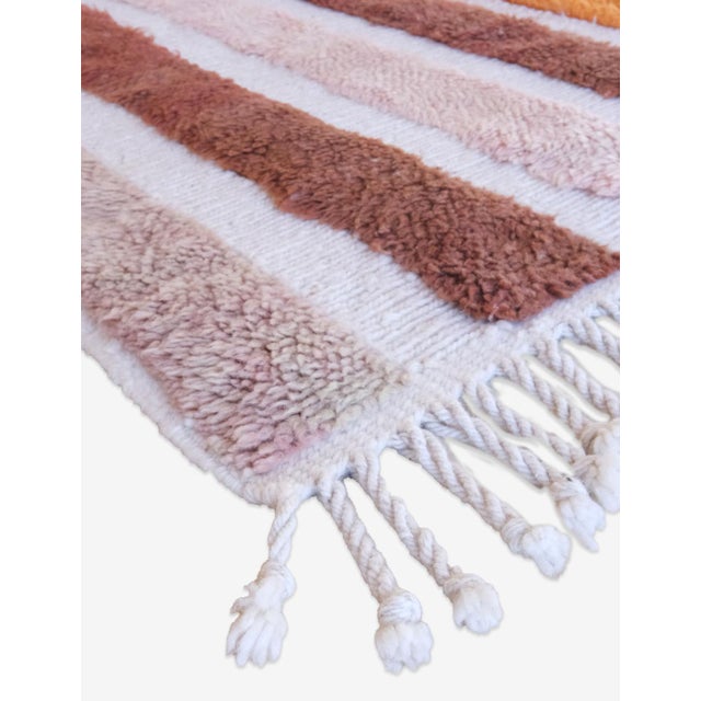 Mid-Century Modern Beni Mrirt Moroccan Rug - 8.5 X 5.25 Ft For Sale - Image 3 of 8