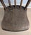 Wood Antique Plank Seat Chair With Half Spindle 19th Century For Sale - Image 7 of 10