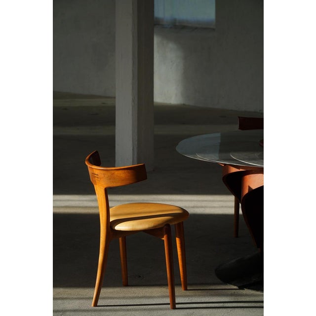Mid-Century Danish T Chairs from Erik Andersen & Palle Pedersen, 1950s, Set of 4 For Sale - Image 6 of 18
