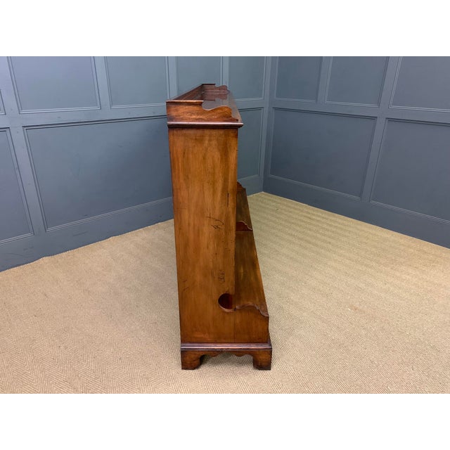 Mahogany Open Bookcase by Lamb of Manchester, 1900 For Sale - Image 10 of 14