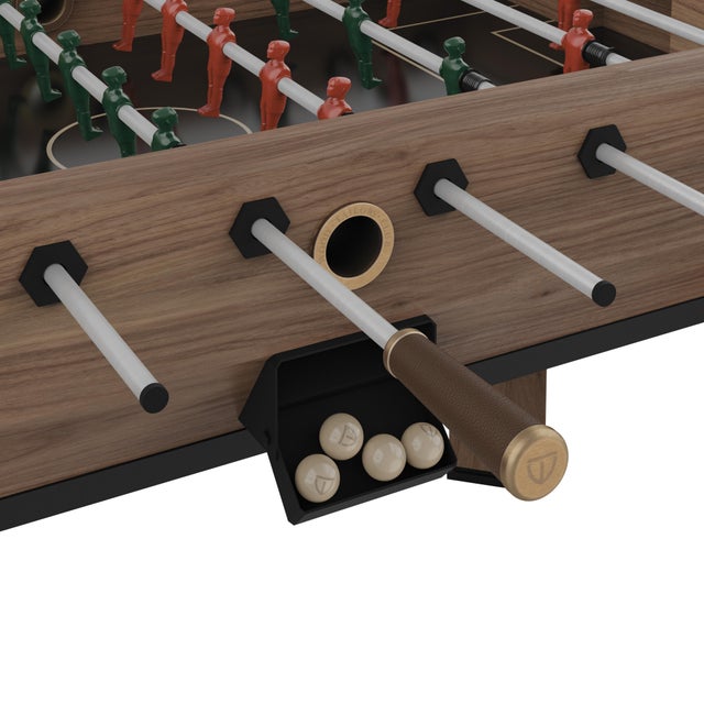 Chesterfield Foosball Table from Wood Tailors Club For Sale - Image 4 of 16