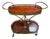 Italian Brass and Lacquered Bar Cart, 1950s For Sale