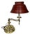 Vintage Italian Tole Style Reticulating Desk Lamp For Sale