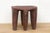 Brown Vintage Carved Wood Gathering Nupe Stool For Sale - Image 8 of 10