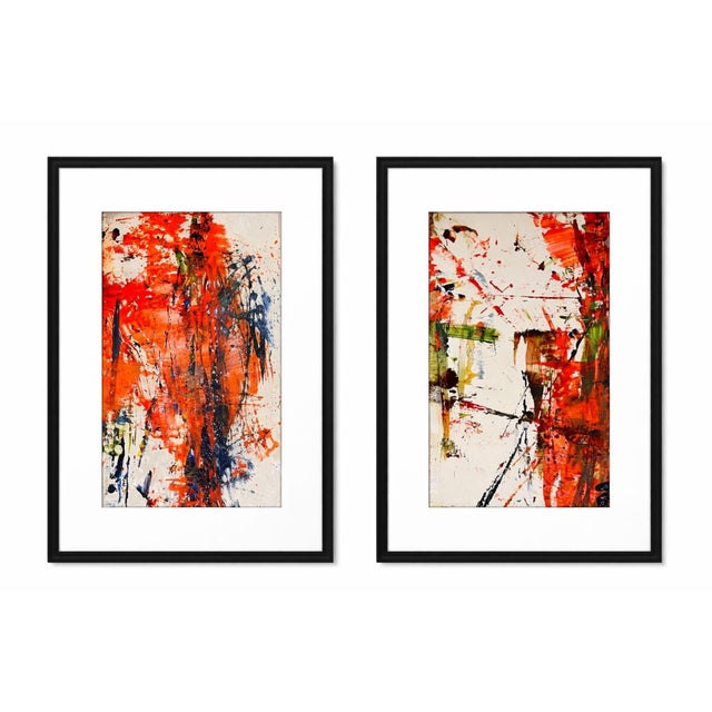 This listing is for a set of 2 unframed A2 (16.5 x 23.4 inch) limited edition prints on paper, with a signed certificate...