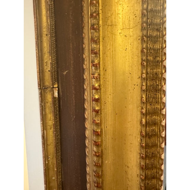 93" Tall Neoclassical Antique Mirror For Sale - Image 13 of 18