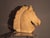 A rare lighting fixture in the shape of a horse's head by Singleton, Italy, designed by Luciano Sartini. We have not found...