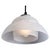 Vintage Frosted Glass Pendant, 1930s For Sale - Image 11 of 11