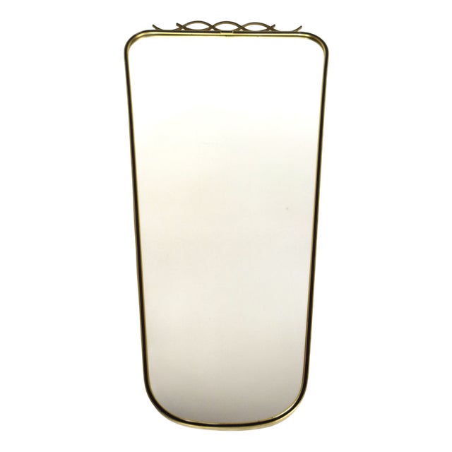 Mid-Century Wall Mirror, 1950s For Sale