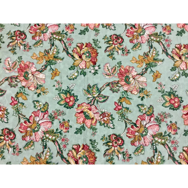 Stanley King Studio Vat Dye Screen Print Upholstery Fabric For Sale