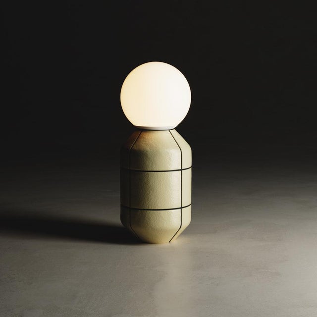 Contemporary Ceramic Base Table Lamp by Svitanok For Sale - Image 3 of 9