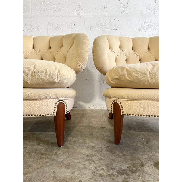 Otto Schulz Scandinavian Modern Lounge Chairs - A Pair For Sale - Image 10 of 13