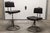 Set of French Industrial Office Chairs in Leather, 1950s For Sale - Image 11 of 18