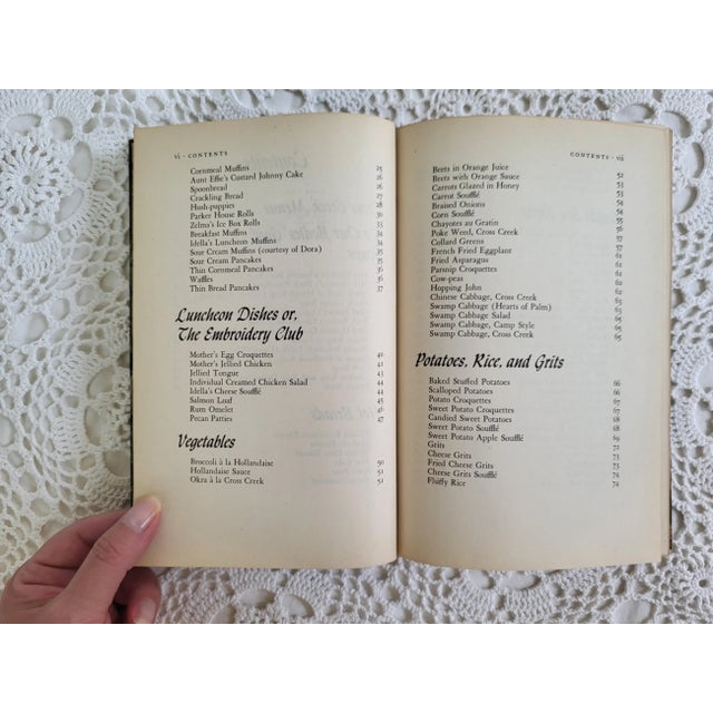 Paper Cross Creek Cookery Cookbook by Marjorie Kinnan Rawlings, 1942 For Sale - Image 7 of 12