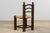 Antique French Provincial Oak Ladder Back Dining Chairs - Set of 4 For Sale - Image 15 of 18