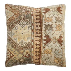 Zabihi Collection Tribal Persian Kurd Rug Pillow