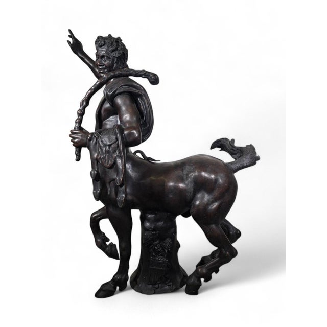 Monumental Young Centaur in Bronze, 1900 For Sale - Image 12 of 18