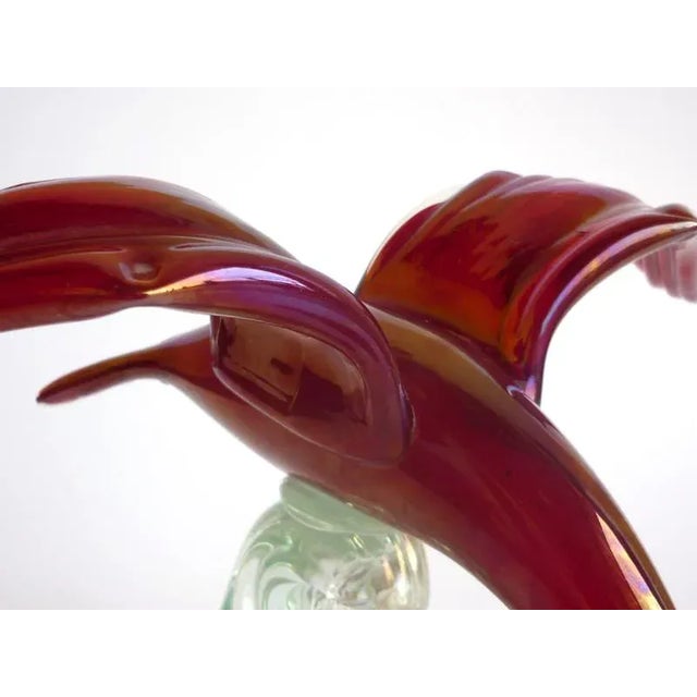 Murano Glass Bird by Alfredo Barbini for Pauly & C, 1940s For Sale - Image 9 of 11