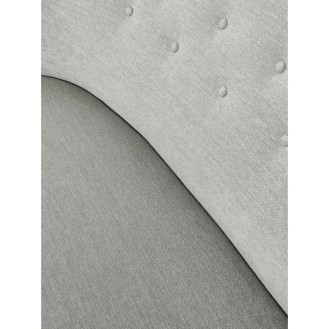 Vintage Grey Fabric Sofa, 1970 For Sale - Image 10 of 12