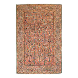 Antique Zabihi Collection Persian Mahal Rug