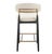 This stylish Counter Stool brings refined elegance and modern appeal to your dining or kitchen space with its chic mix of...