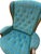 1960s Heywood-Wakefield Danish Modern Walnut Wingback Lounge Chair & Swivel Ottoman For Sale - Image 11 of 16