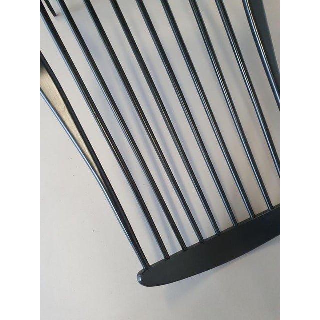 Lena Larsson Black Rocking Chair by Lena Larsson for Nesto, 1960s For Sale - Image 4 of 14