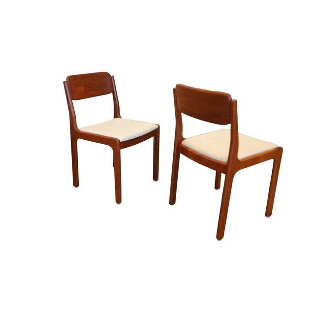 Model 59 Chairs by Henning Kjærnulf for Vejle Stole-og Møbelfabrik, Denmark, 1960s, Set of 4 For Sale - Image 9 of 13