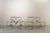 Metal Set of Four Tubular Steel Chairs, Space Age, Upholstered in White Suede. C. 1970, Set of 4 For Sale - Image 7 of 13