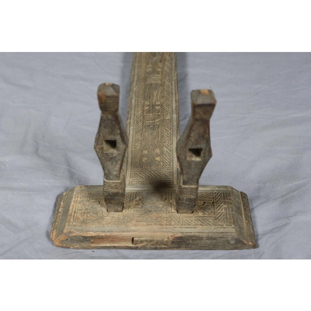 Antique Traditional Basic Spinning Wheel, Nuristan Charkha, 1890s For Sale - Image 11 of 12