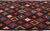 Vintage Kilim Handmade Flatweave Red Geometric Wool Runner 4' 8'' X 8' 10'' For Sale - Image 4 of 11