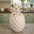The Lenox Wicker Creek White Ceramic Pineapple Canister Cookie Jar is a stylish and functional kitchen storage item....