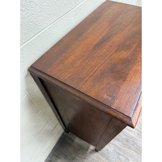 Antique Late Victorian Walnut Chest of Drawers For Sale In Kansas City - Image 6 of 17
