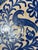 Spanish Fajalauza Bowl in Hand-Painted Blue and White Pottery from Lebrillo For Sale - Image 9 of 16