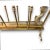 Neoclassical Brass Magazine Rack, Attributed to Maison Jansen, C. 1940 For Sale - Image 9 of 10