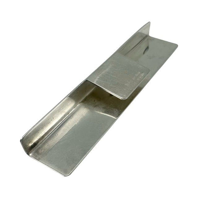 Metal Vintage Vanderbilt Whitney Estate Set Bridge Sterling Monogram Game Score Pads For Sale - Image 7 of 11