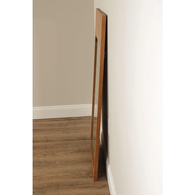Lane Mid Century Modern Burlwood Accent Wall Mirrors For Sale - Image 9 of 12