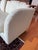 Pair of Loveseats in Nubby Cream Upholstery For Sale - Image 4 of 9