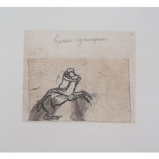 Auguste Rodin, Lignes grecques, Etching For Sale