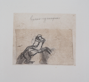 Auguste Rodin, Lignes grecques, Etching