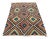 Vintage Diamond Design Kilim Rug - 66" X 93" For Sale
