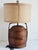 Vintage Chinese Rattan Woven Basket Table Lamp For Sale - Image 4 of 15